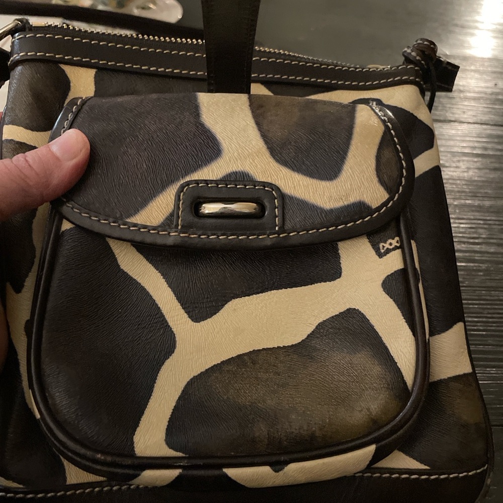 Dooney & Bourke Giraffe Patterned  Crossbody Bag